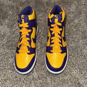 Nike Dunk High Lakers (GS) 7Y